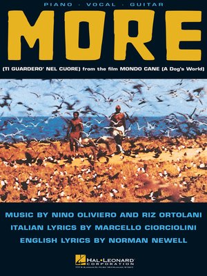 cover image of More--Theme from Mondo Cane